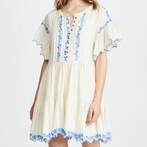 Free People Santiago Cotton Babydoll Dress